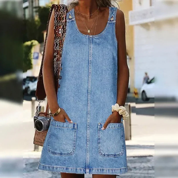 Annalise Summer Denim Dress
