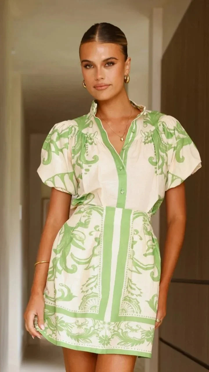 Women's Floral Mini Dress