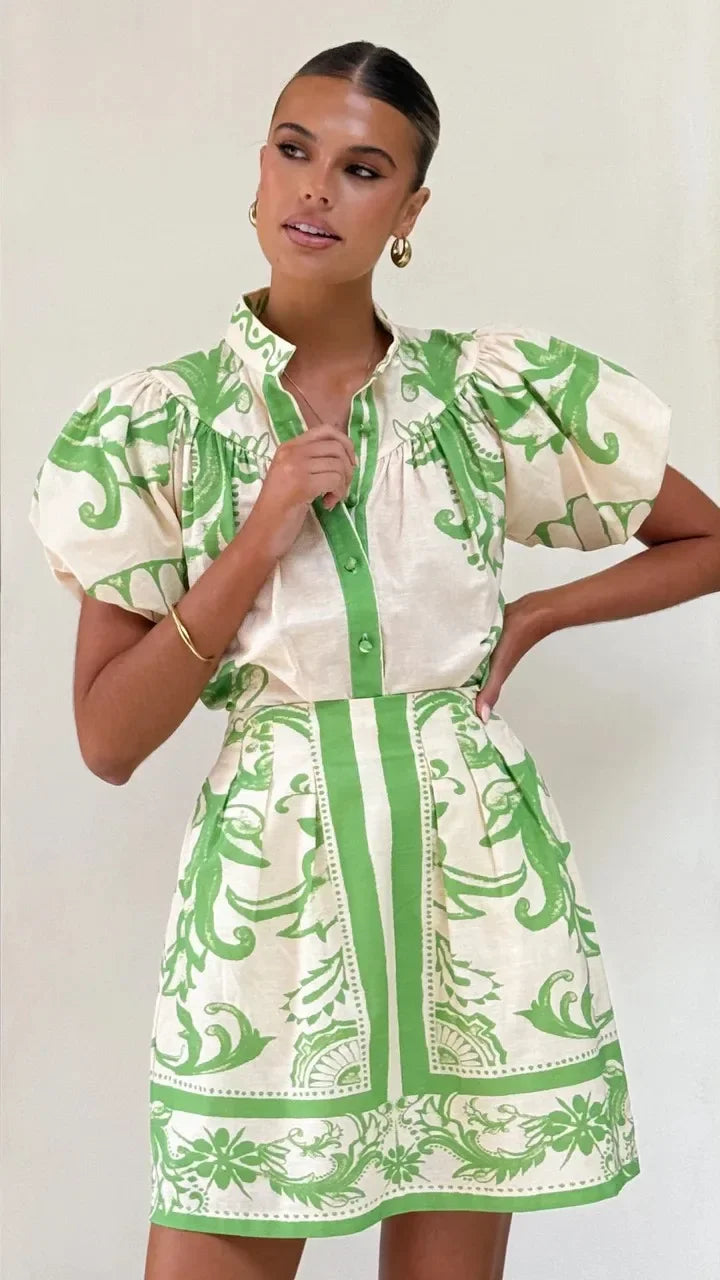 Women's Floral Mini Dress