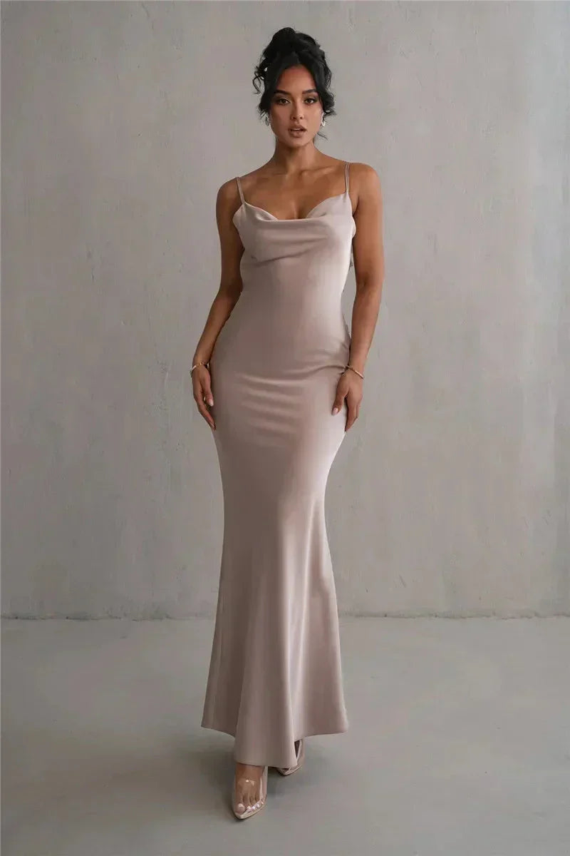 Beautiful floral patchwork maxi dress for women, ideal for elegant occasions & parties.
