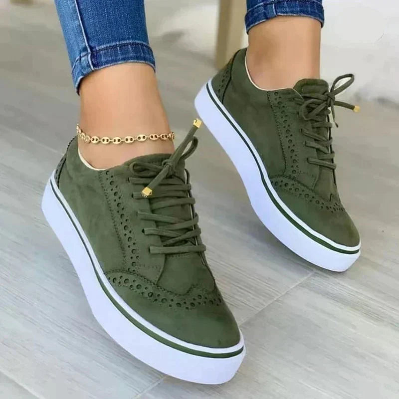 Orthopedic comfort sneakers for women, great for foot health and daily activities.