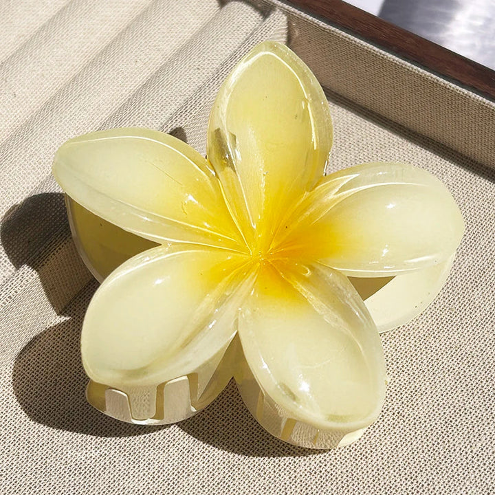 Hawaiian Floral Hair Claw Clip