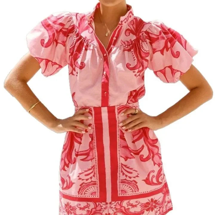 Women's Floral Mini Dress