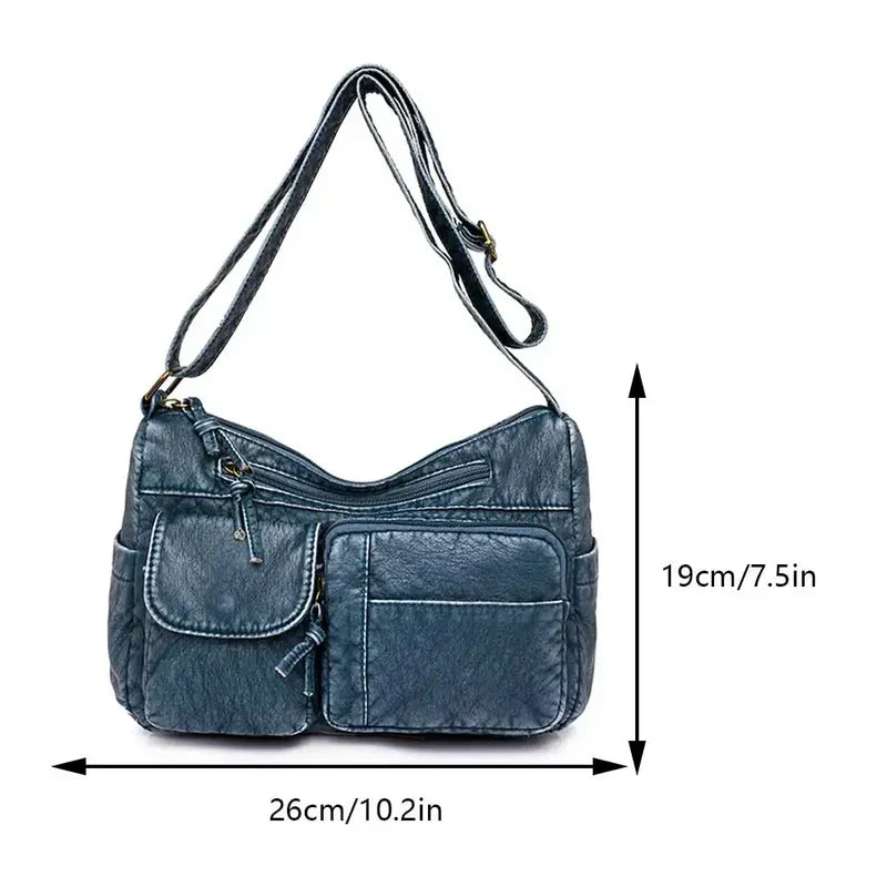 Versatile women's vintage-inspired handbag, an elegant purse and daily carryall for a sophisticated style.