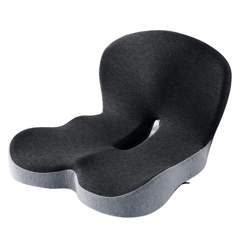 Close-up of soft, breathable memory foam seat cushion material, ensuring ultimate comfort & durability.
