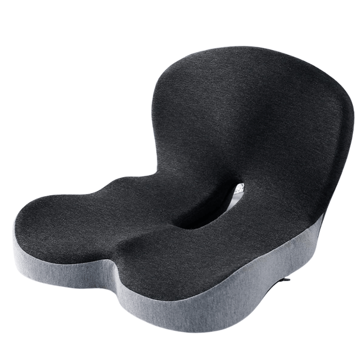 Close-up of soft, breathable memory foam seat cushion material, ensuring ultimate comfort & durability.