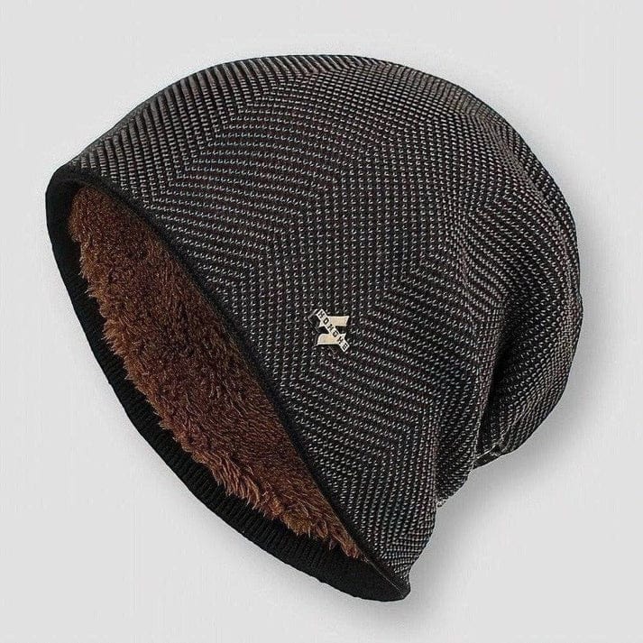 Warm women's knitted wool beanie hat, essential winter accessory for staying snug and stylish.