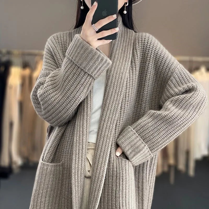Versatile women's everyday cardigan. Soft knit, open front design perfect for comfortable, stylish layering.