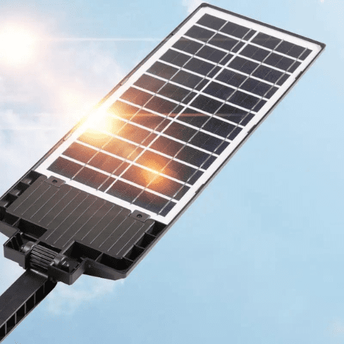 Weatherproof SunGuard solar lamp for outdoor lighting. Ideal path light & garden illumination. Energy-efficient.