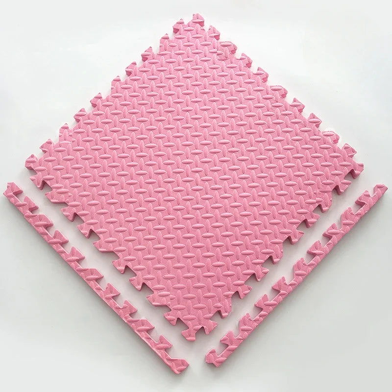 Extra-thick foam puzzle mat, ideal for kids' safe play and soft floor exploration.