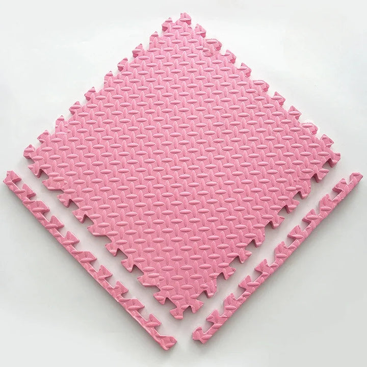 Extra-thick foam puzzle mat, ideal for kids' safe play and soft floor exploration.