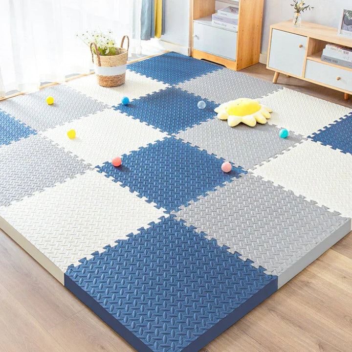 Baby crawling mat: extra-thick foam for soft floor time & safe infant play.