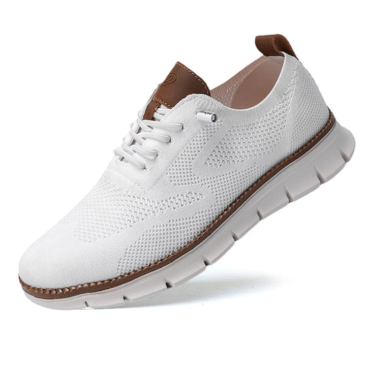 Supportive men's orthopedic walking shoes, cushioned & breathable for comfort.