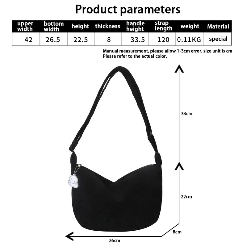 Shoulder Bag with Elegant Shape