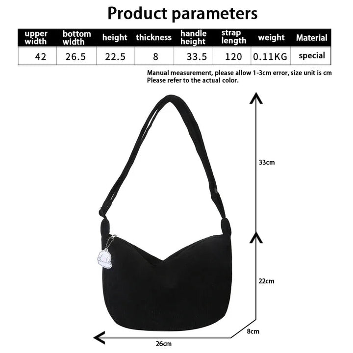 Shoulder Bag with Elegant Shape