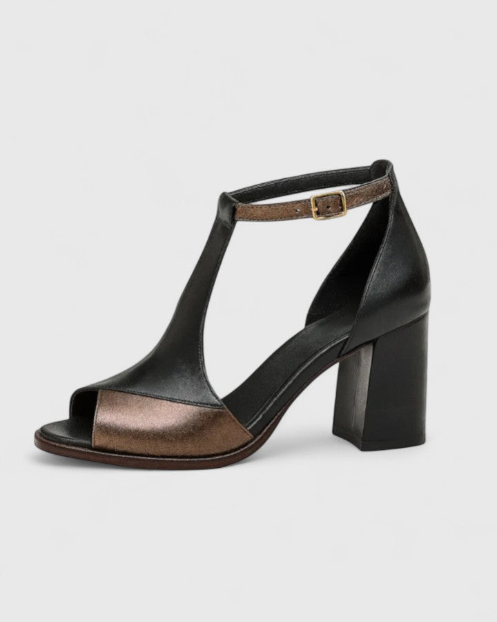 Stylish orthopedic high heels for women, featuring a stable sole and foot support for elegant all-day wear.