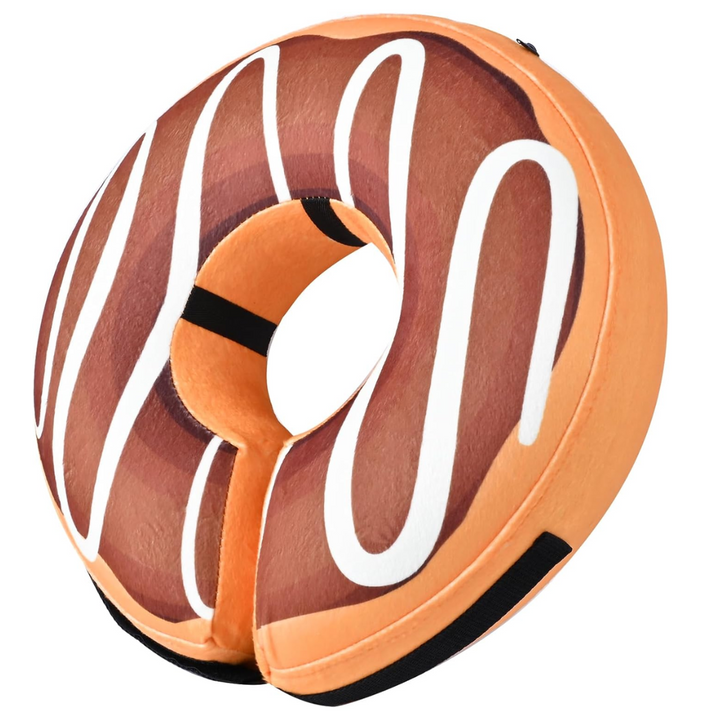 Veterinary approved inflatable dog collar. Soft alternative to cones for post-surgery pet care.