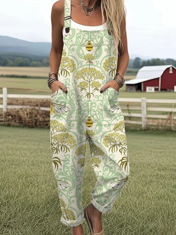 Floral Jumpsuit