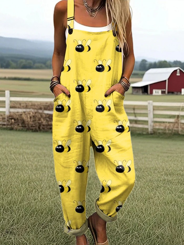 Women's Yellow Jumpsuit