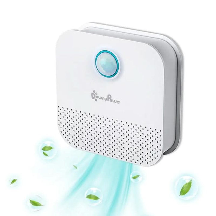 Motion-sensor cat litter odor eliminator, keeping your home air fresh & clean.