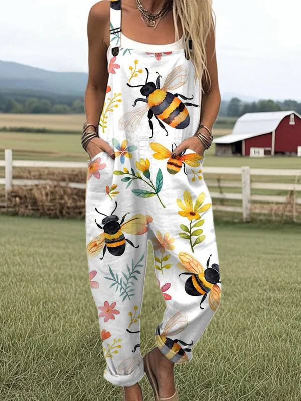Women's Floral Jumpsuit