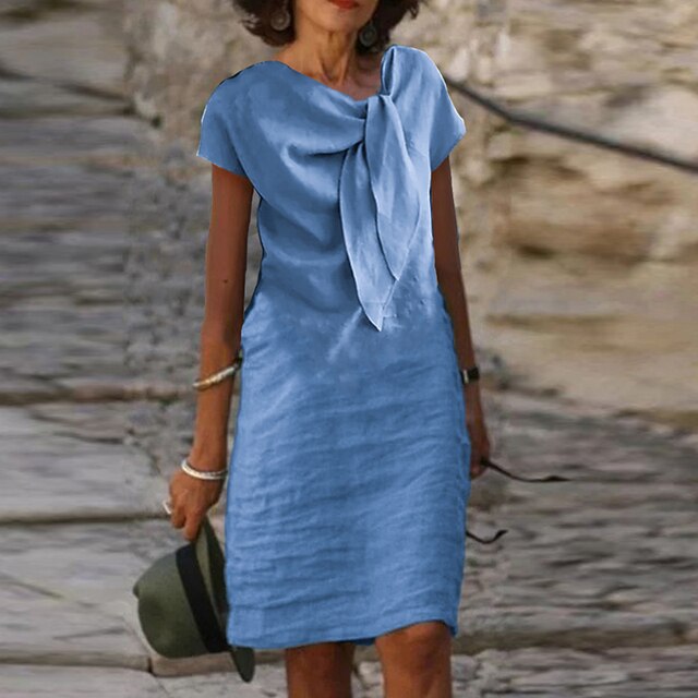 Women's Pleated Midi Dress