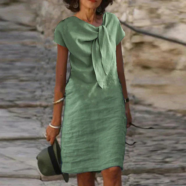 Women's Pleated Midi Dress
