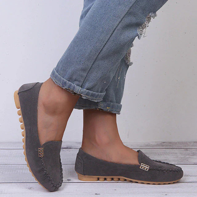 Women's Flat Slip-On Moccasin Loafers