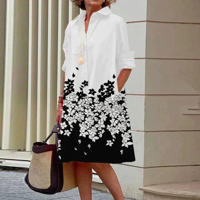 Everyday women's dress, relaxed fit, with handy pockets for ultimate comfort & convenience.