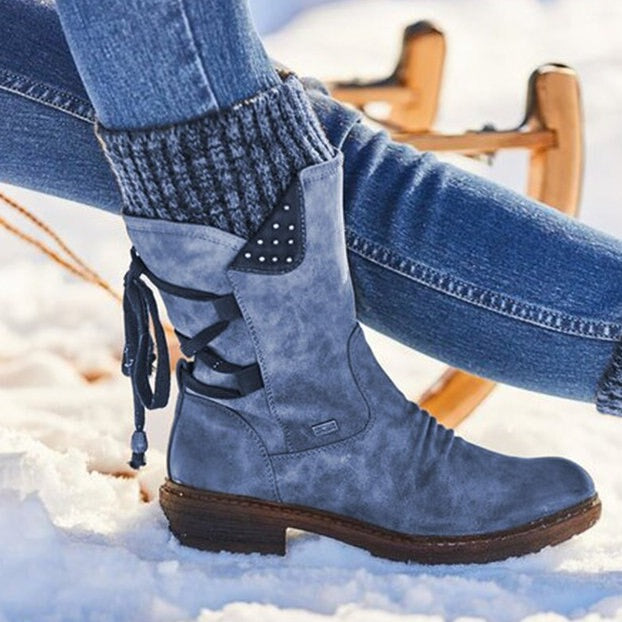 Ladies' comfort ankle boots, perfect for everyday wear, featuring memory foam support.