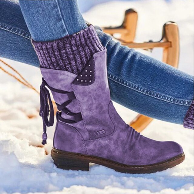 Casual women's orthopedic ankle boots with memory-foam insoles for superior comfort.