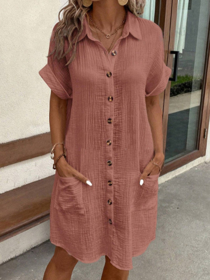 Women's Retro Shirt Dress