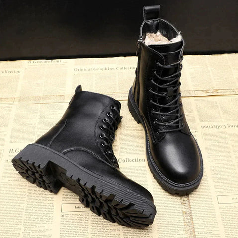 Comfortable ladies' orthopedic winter boots, anti-slip and supportive, perfect for everyday cold weather wear.