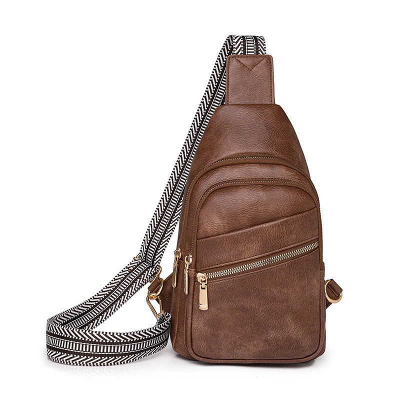 Women's modern everyday crossbody sling bag, chic & versatile for urban travel, hands-free style, compact & stylish.