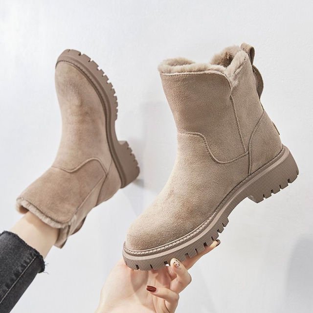 Orthopedic women's cold weather boots with arch support, warm lining, and water-resistant finish.
