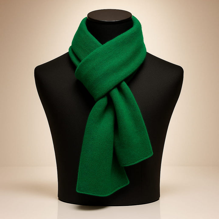 Comfortable solid winter scarf for women. A classic, warm neck wrap and stylish cold weather essential.