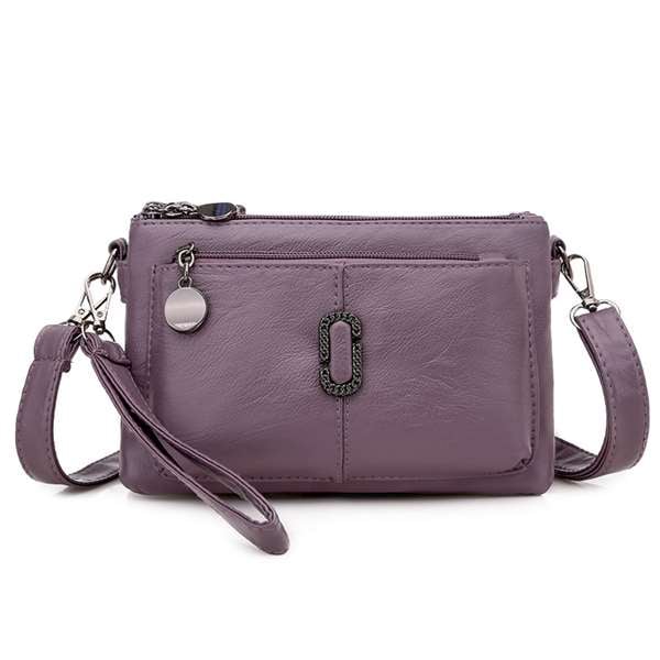 Lightweight women's everyday crossbody bag, a small sling purse for casual outings and essentials.