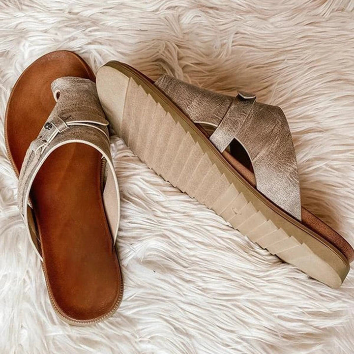 Comfortable orthopedic sandals for women offering superior arch support & foot pain relief. Ideal for daily wear.