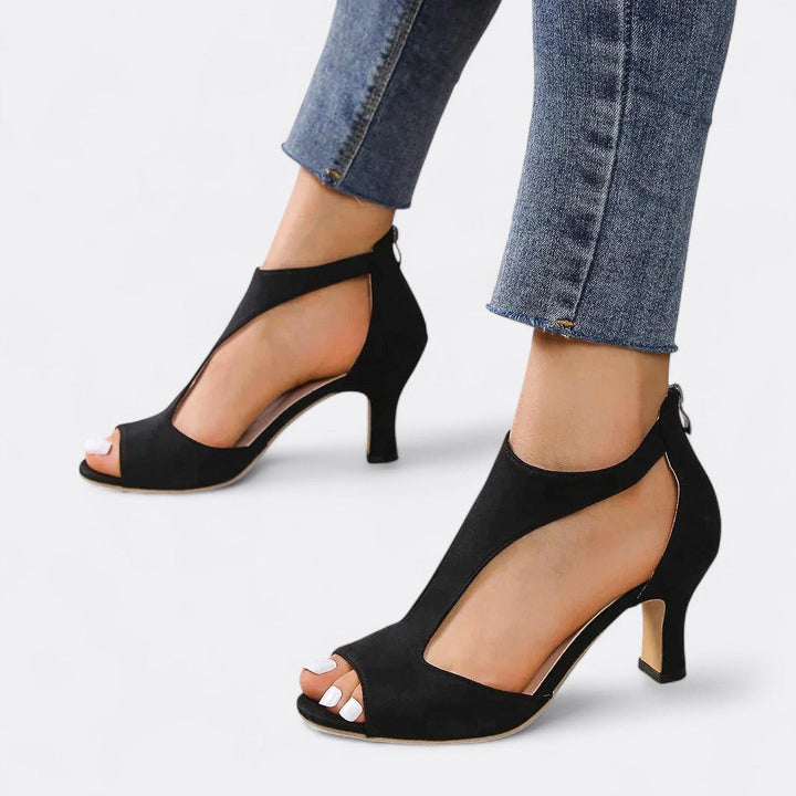 Stylish women's formal high heel sandals, ideal for wedding guests, parties & elegant evening occasions.