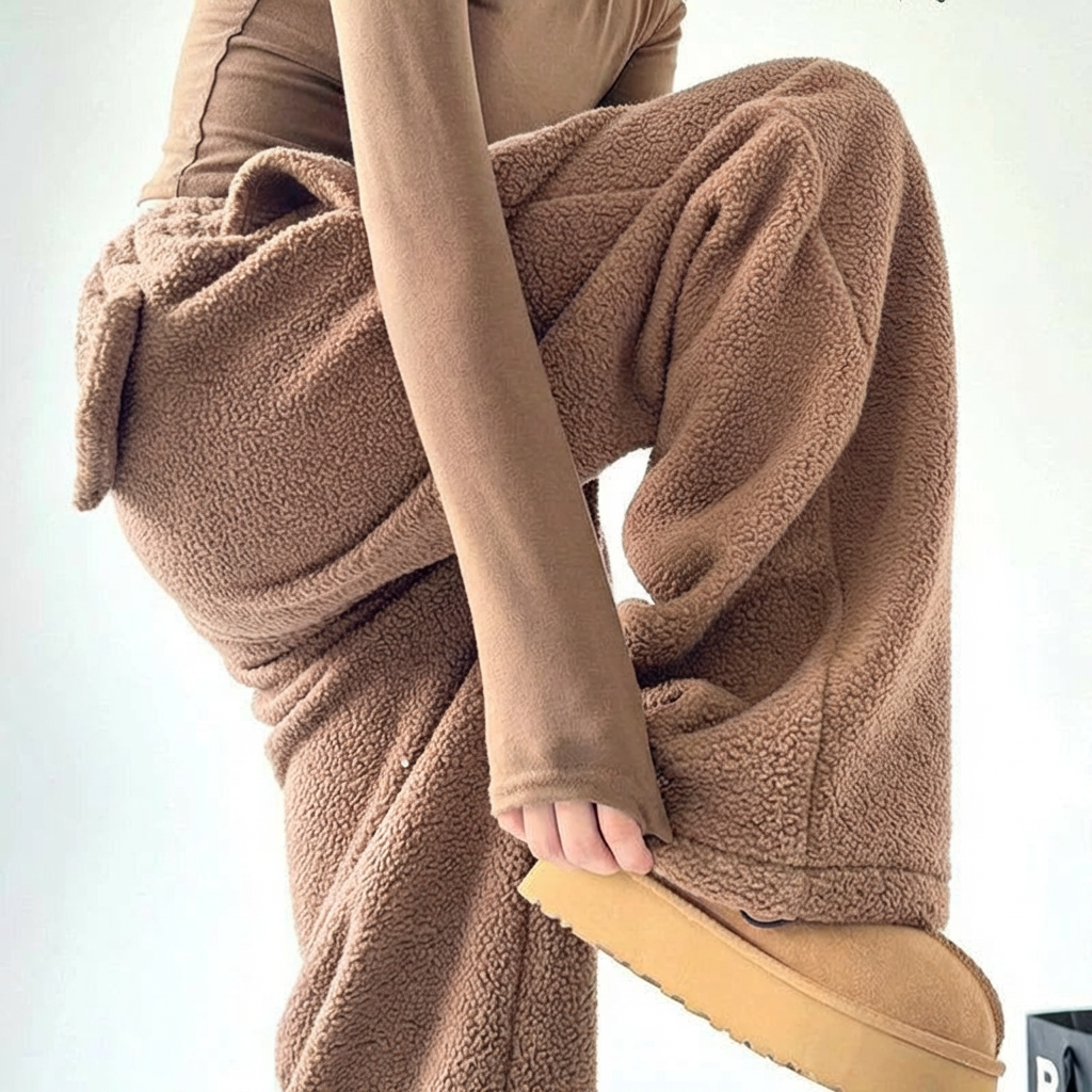 Classic women's high waist wide leg baggy sweatpants with drawstring, a versatile staple for any casual outfit.