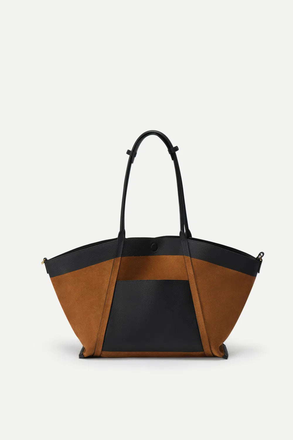 Chic black women's everyday tote, a spacious and versatile fashion accessory for modern women.