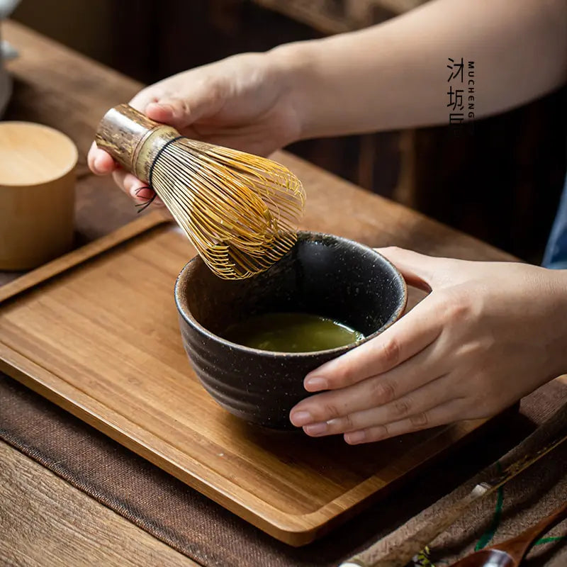 Premium Matcha Ceremony Gift Set, perfect for tea enthusiasts & traditional home decor.
