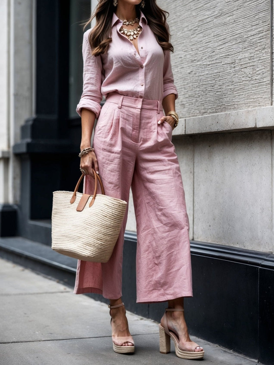 Women's Capri Pants & Shirt Set