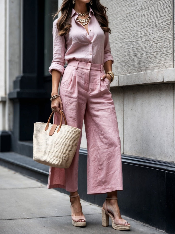 Women's Capri Pants & Shirt Set
