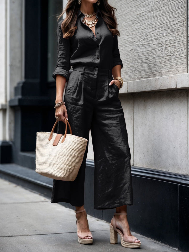 Women's Capri Pants & Shirt Set