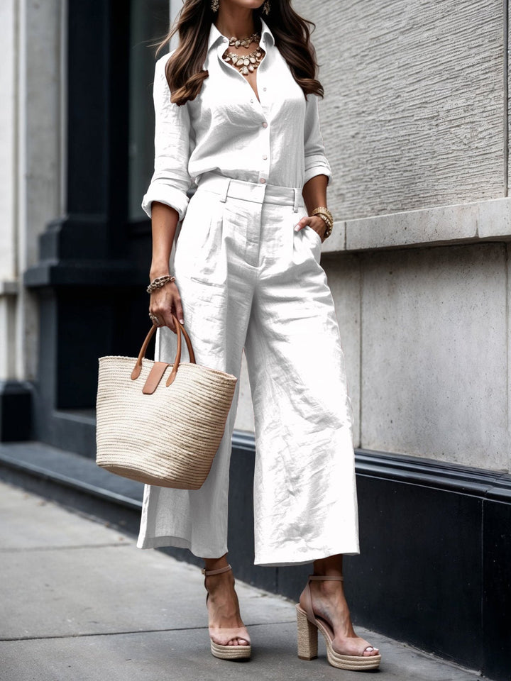 Women's Capri Pants & Shirt Set