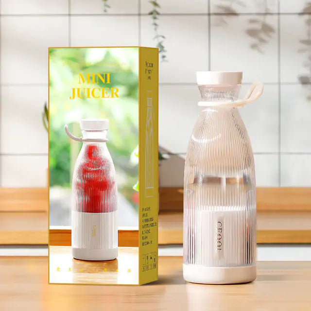 Modern mini blender for daily nutrition. Prepare protein shakes and fruit juices effortlessly.