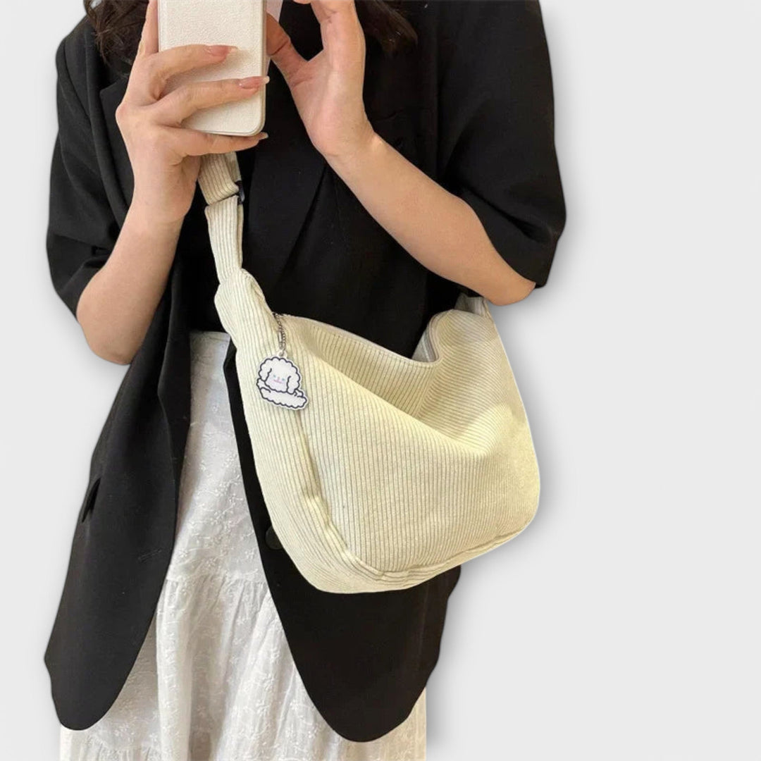 Shoulder Bag with Elegant Shape