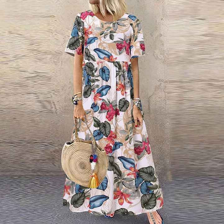 Lotte™ Vibrant Floral Maxi Dress