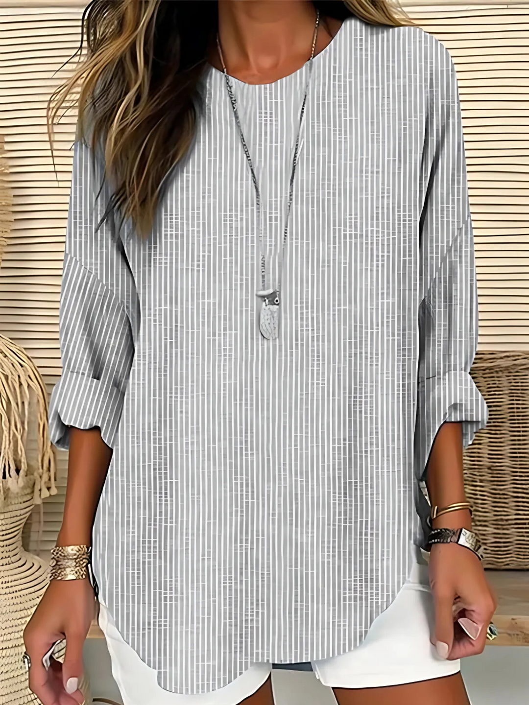Women's Striped Blouse